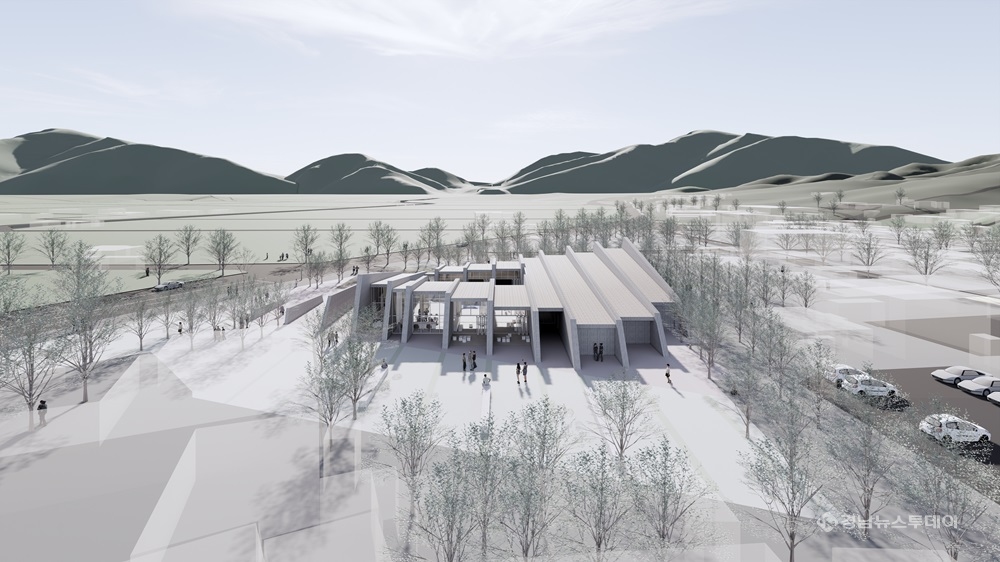 합천운석충돌구 거점센터 조감도