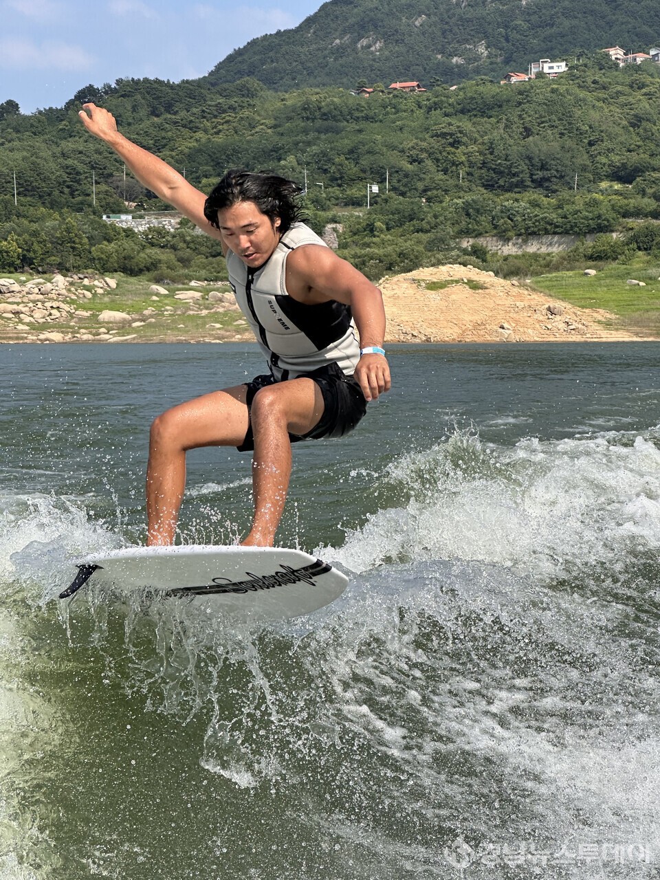 수려한합천 코리아 수상스키 웨이크 스포츠 대회 모습 (사진제공=합천군)