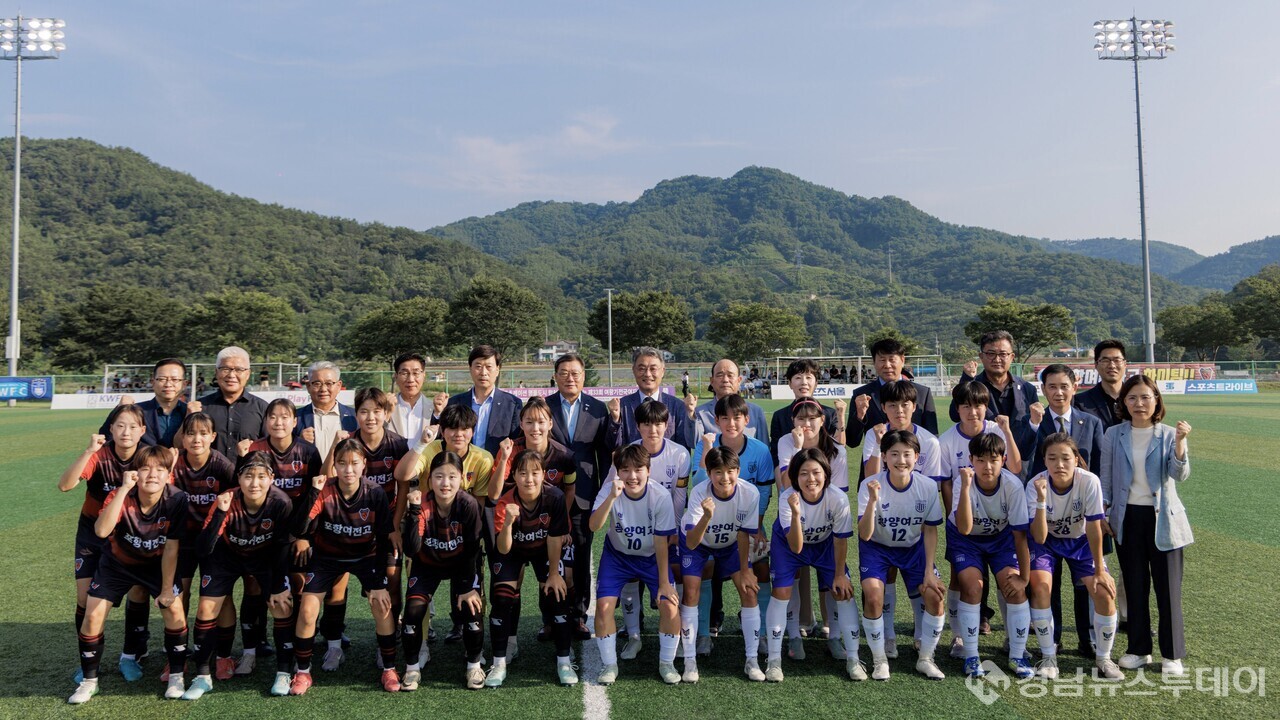 (좌) 경북포항여전고 (우) 전남광양여고(사진제공=합천군)