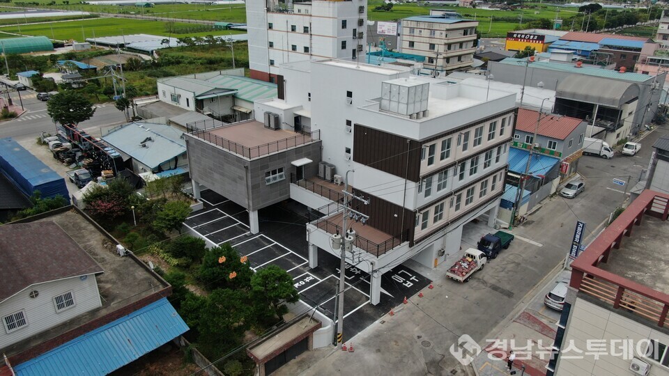 농업근로자 기숙사 전경