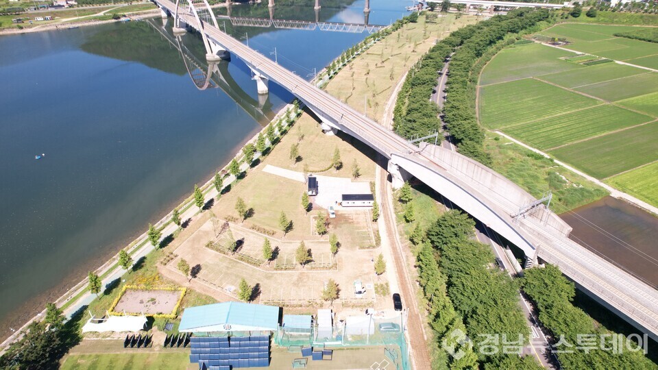 송림 파크골프장 전경 (사진제공=하동군)