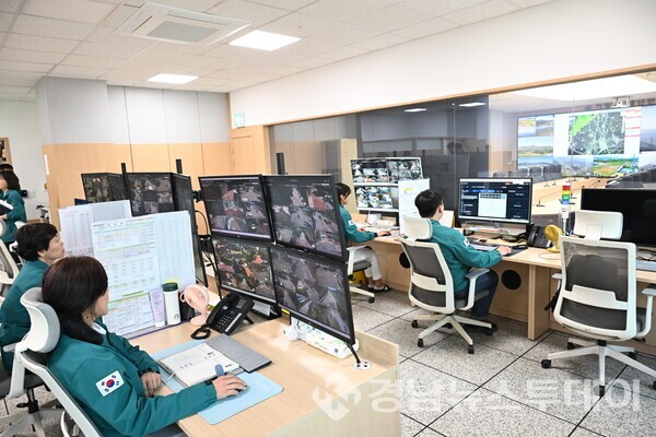 재난안전상황실(사진제공=거창군)