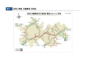 지리산국립공원, 탐방로 일부 출입통제