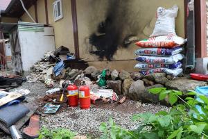 산청소방서, 단독주택 화재 소화기로 초기 진화