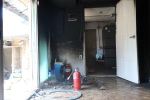 산청소방서, 우체국 집배원의 신속한 화재진압으로 큰 피해 막아