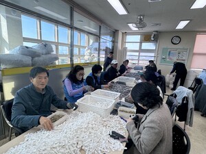 제10기 사천시 생활공감정책참여단 장애인보호작업장 봉사활동 실시