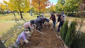 산청군 시민정원사 3기, 봉사활동 실시